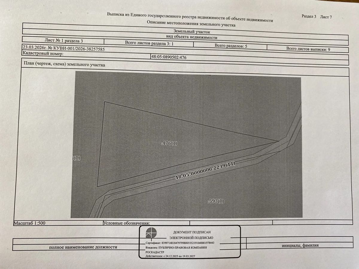 Участок 11,5 сот. под ИЖС — Липецкая область