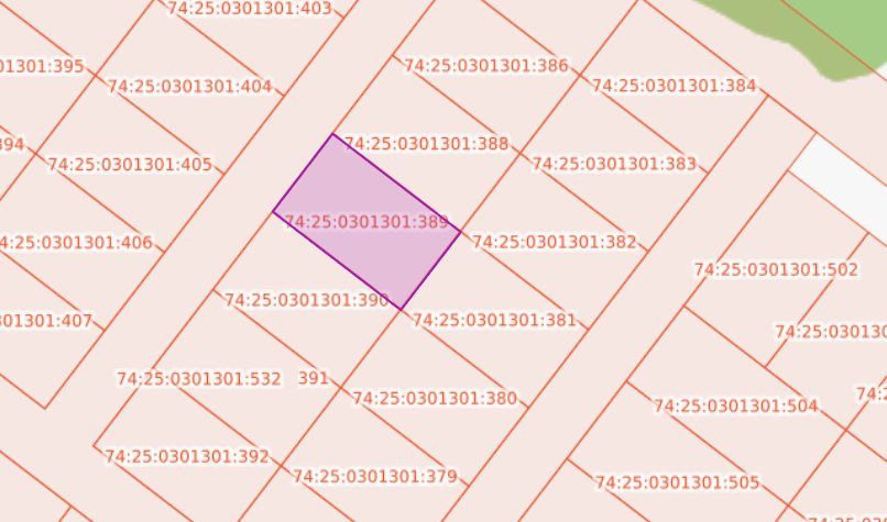 Аренда участка 9,62 сот. под ИЖС — Челябинская область, лот 4