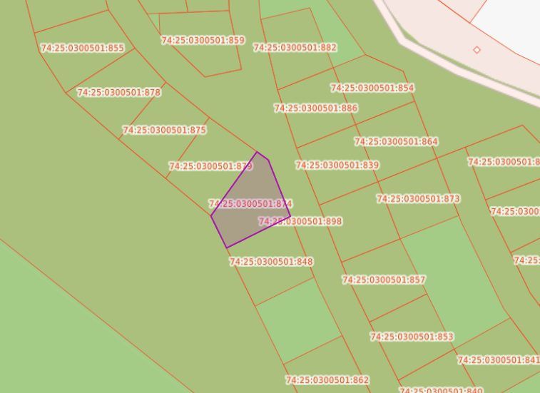 Аренда участка 9,8 сот. под ИЖС — Челябинская область