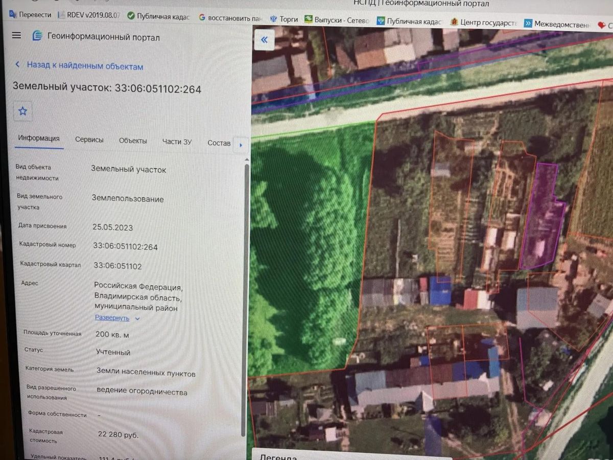 Продажа участка 2 сот. под огородничество