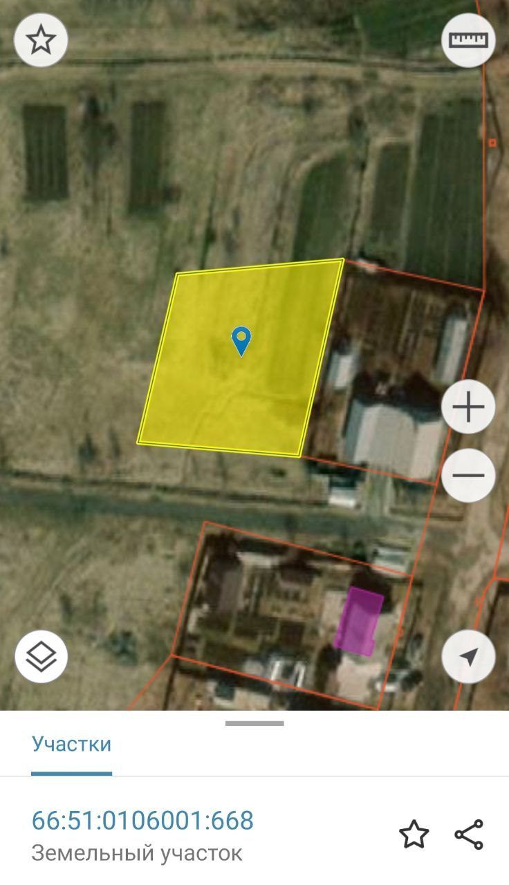 Аренда участка 11,03 сот. под ИЖС — обл. Свердловская
