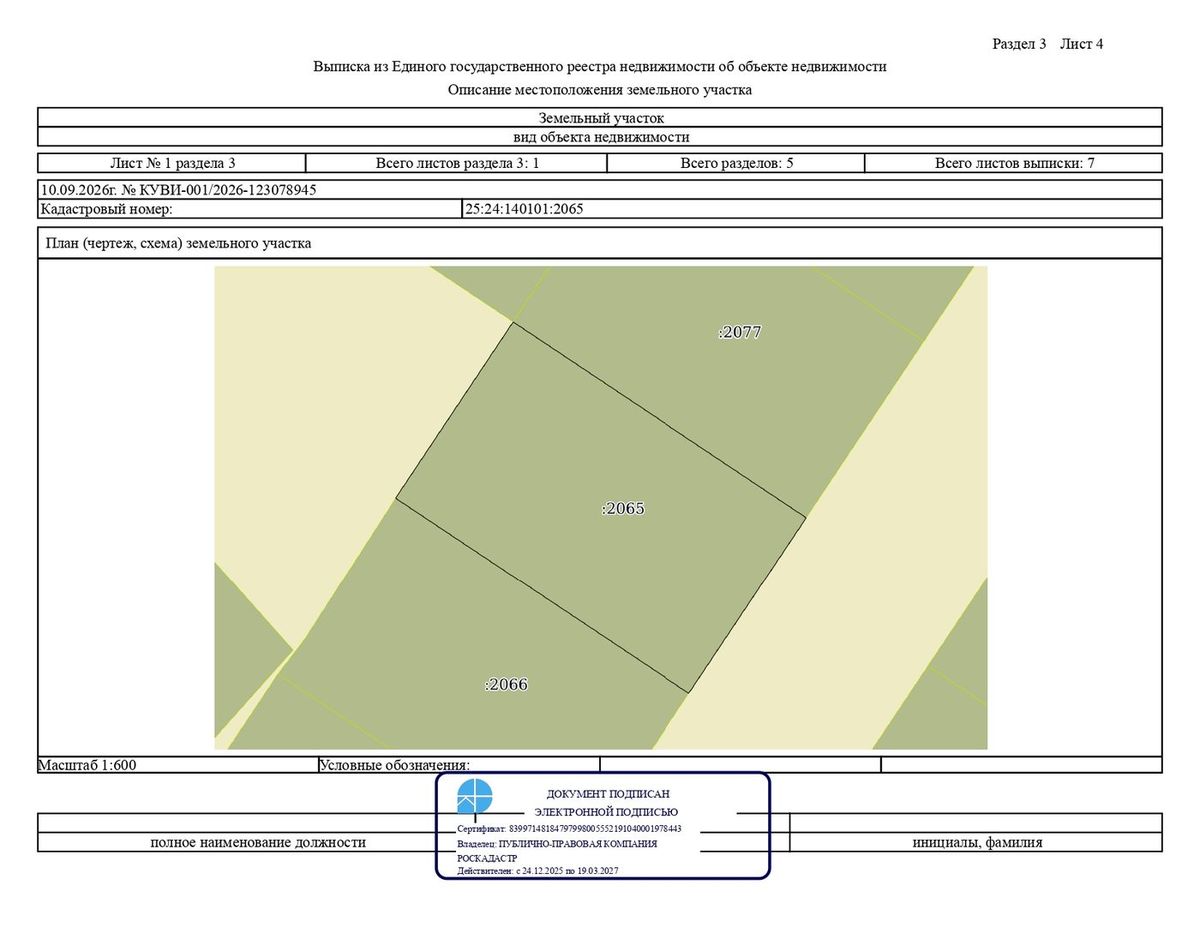 Аренда участка 15 сот. под ЛПХ — Приморский край (140101:2065)
