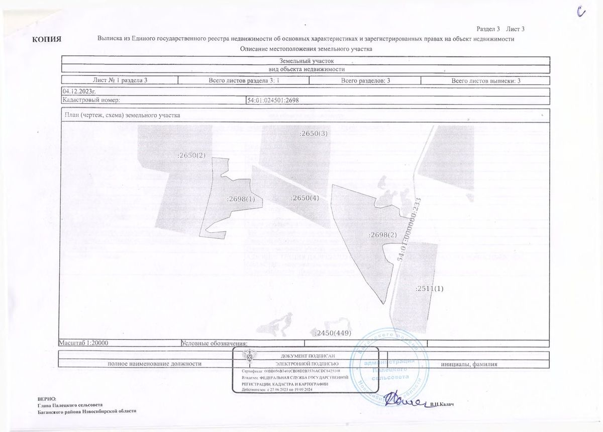 Аренда участка 81 га под растениеводство