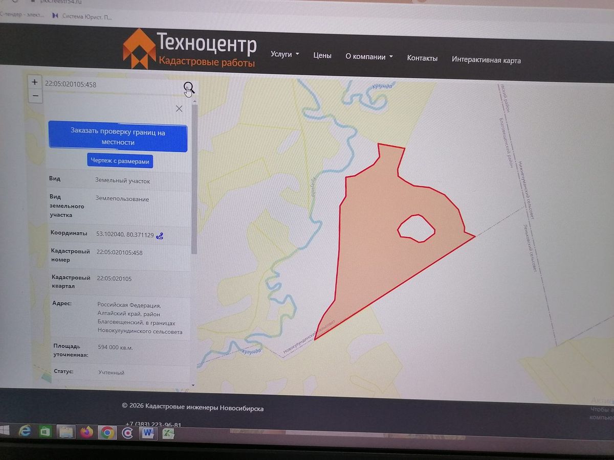 Аренда участка 59,4 га под сельхоз — Алтайский край