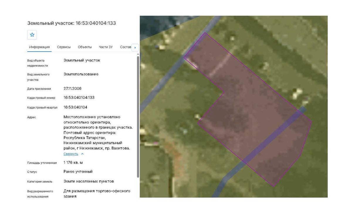 Аренда участка 11,76 сот. под предпринимательство