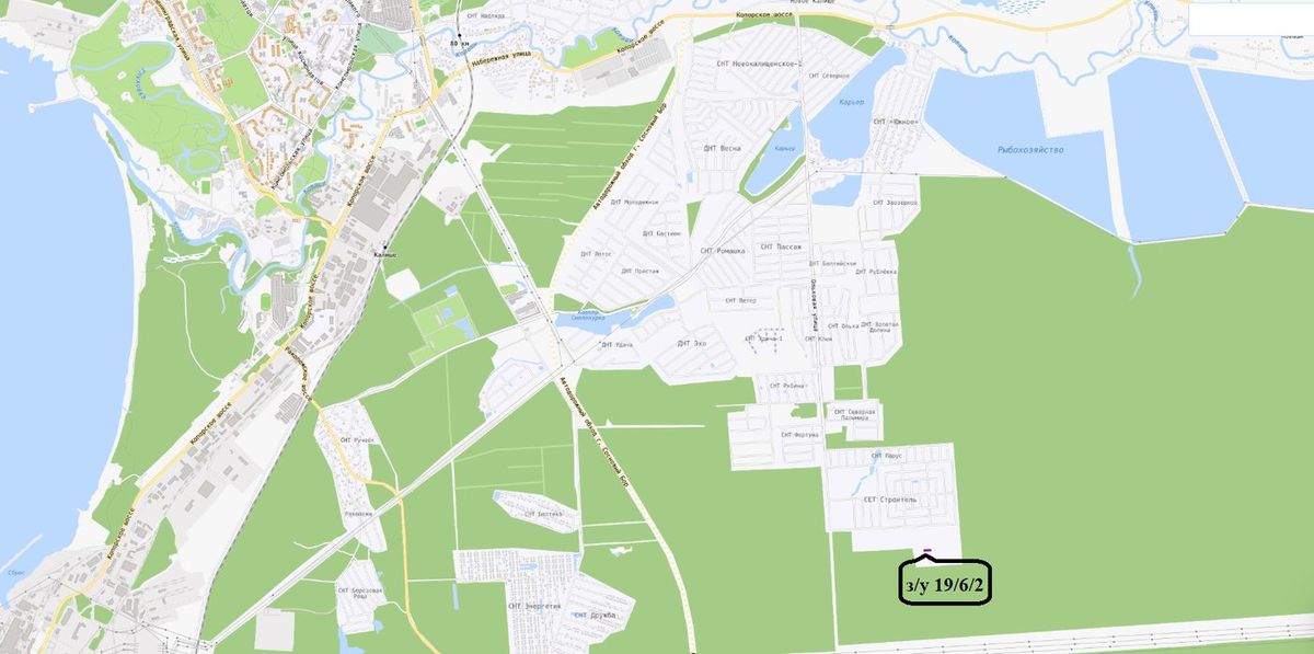 Аренда участка 3,75 сот. под садоводство