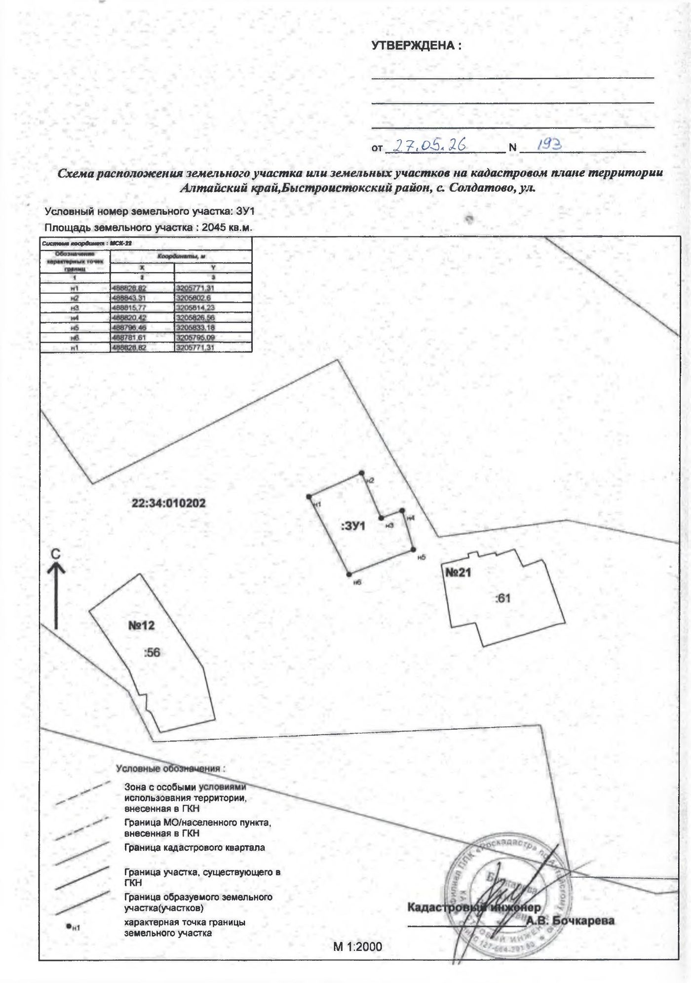 Аренда участка 20,45 сот. под ЛПХ — Алтайский край