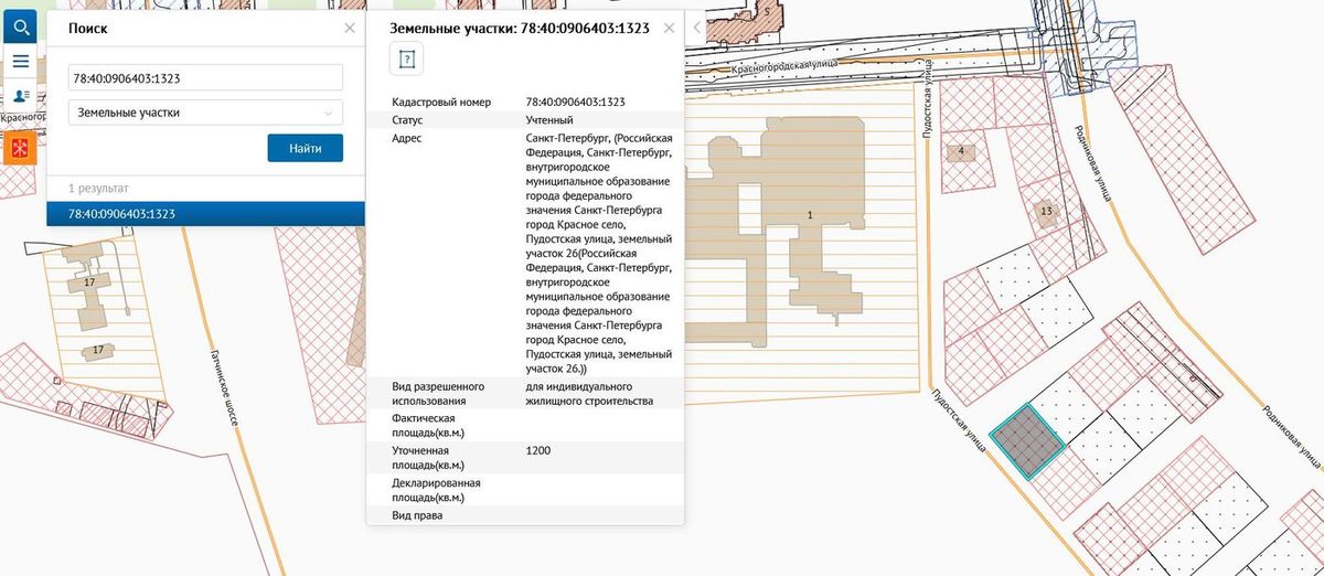 Продажа участка 12 сот. под ИЖС — Санкт-Петербург