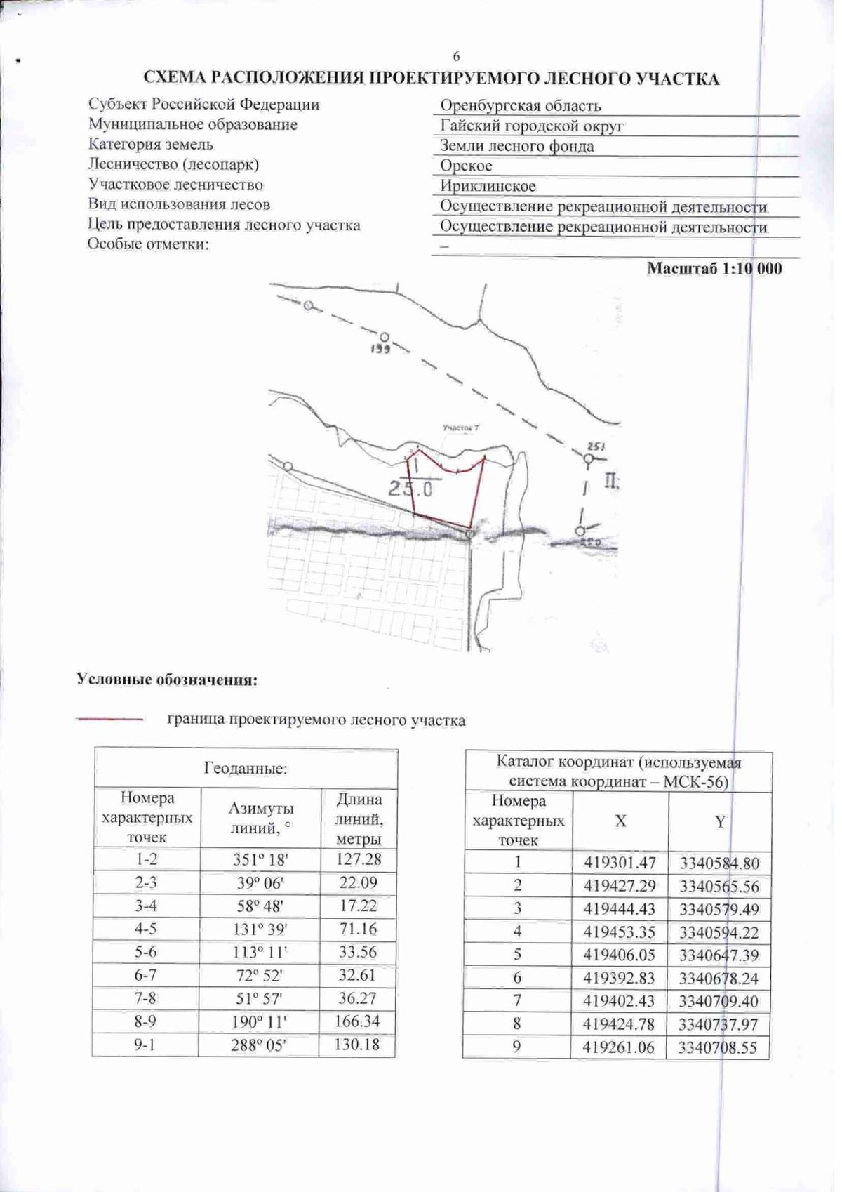 Аренда участка 2,02 га под рекреацию