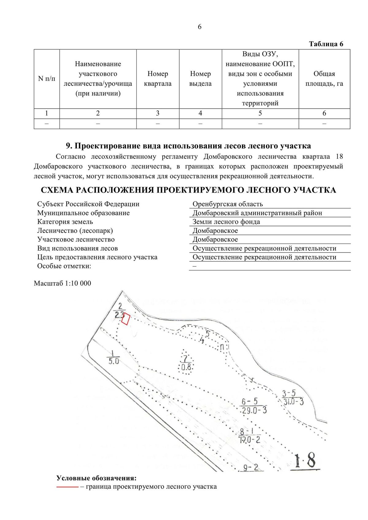 Аренда участка 20,14 сот. под рекреацию — Оренбургская