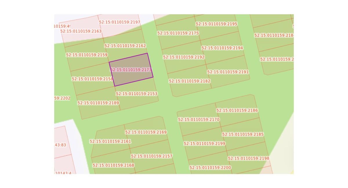 Продажа участка 10 сот. под ИЖС — Нижегородская область (0110159:2173)