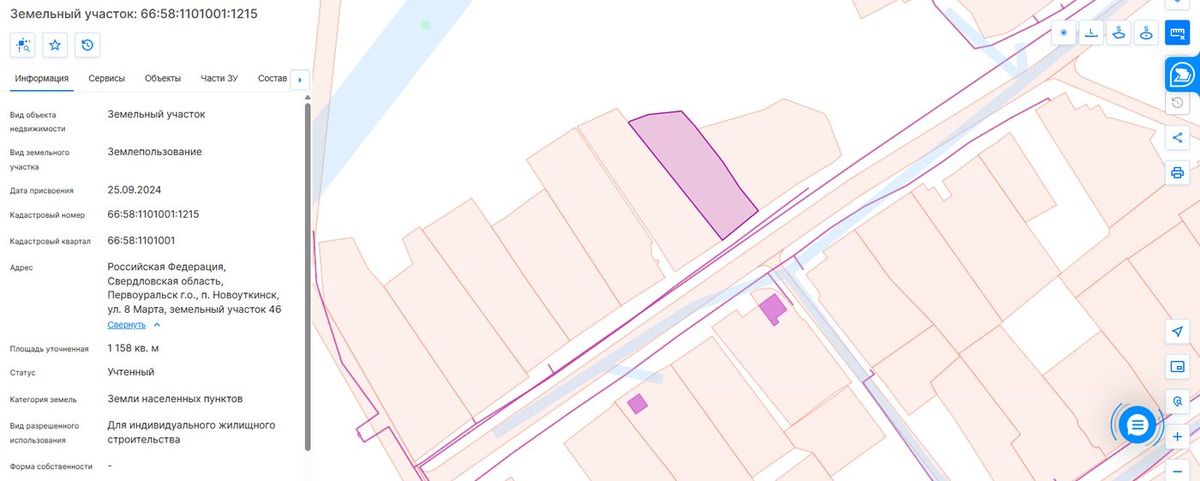 Аренда участка 11,58 сот. — Свердловская область