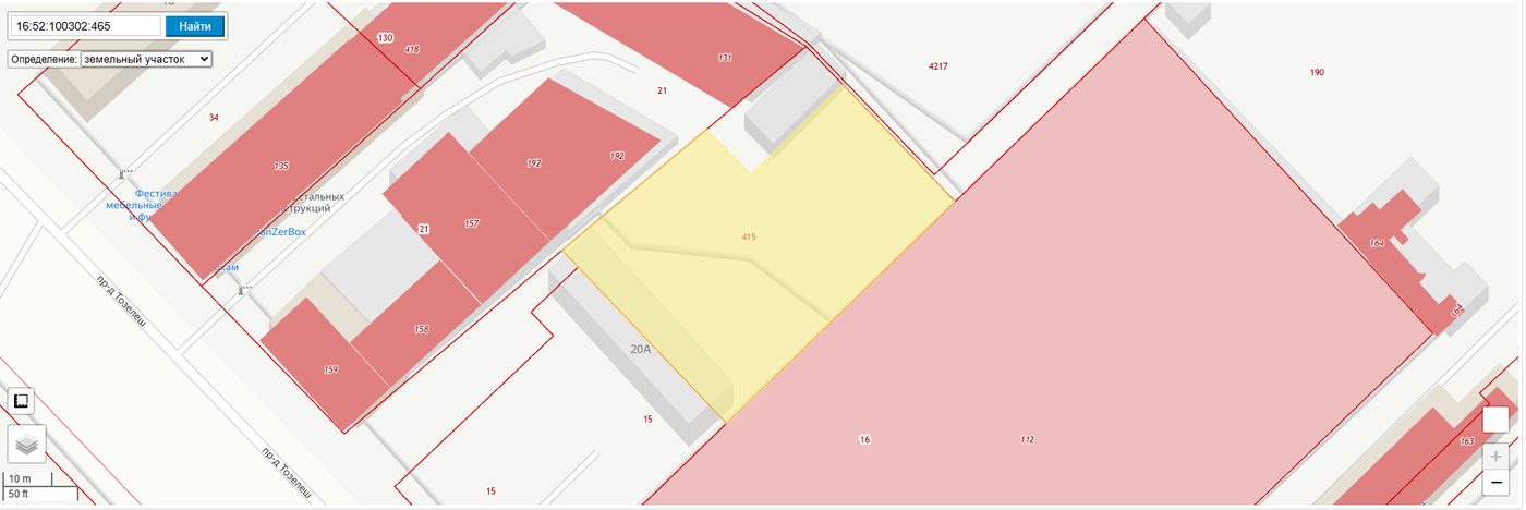 Аренда участка 26,07 сот. под производство — респ. Тата