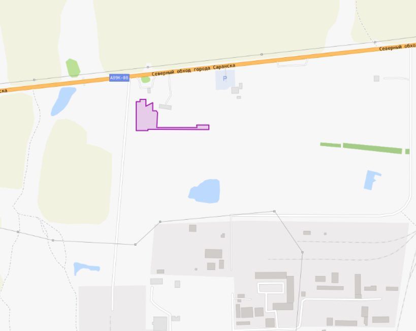 Аренда участка 89,24 сот. под склад — респ. Мордовия