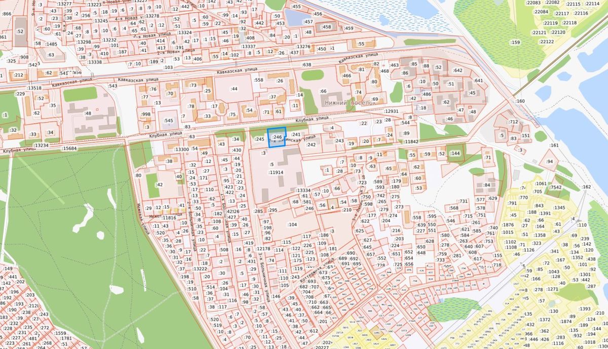Аренда участка 35,09 сот. под жилую застройку