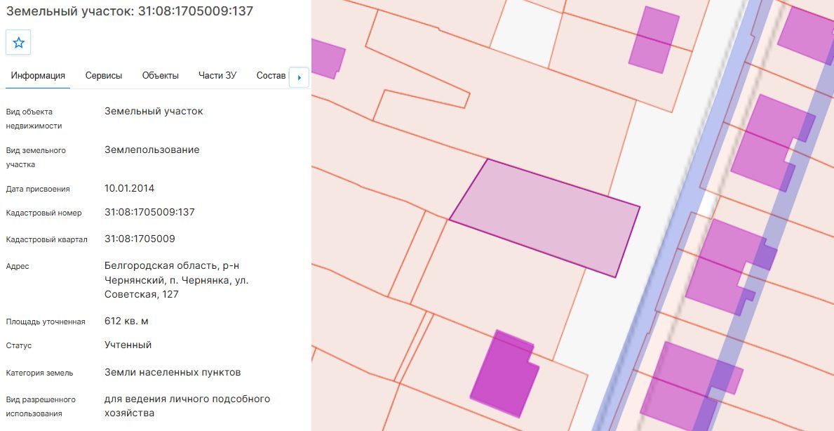 Аренда участка 6,12 сот. под ЛПХ — Белгородская область