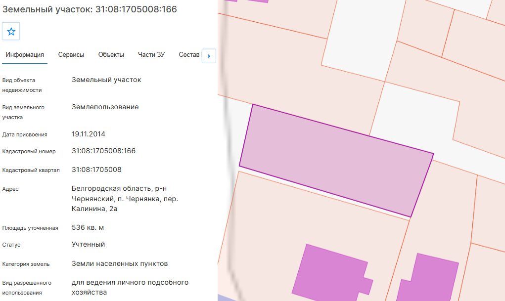 Аренда участка 19,66 сот. под ЛПХ — обл. Белгородская