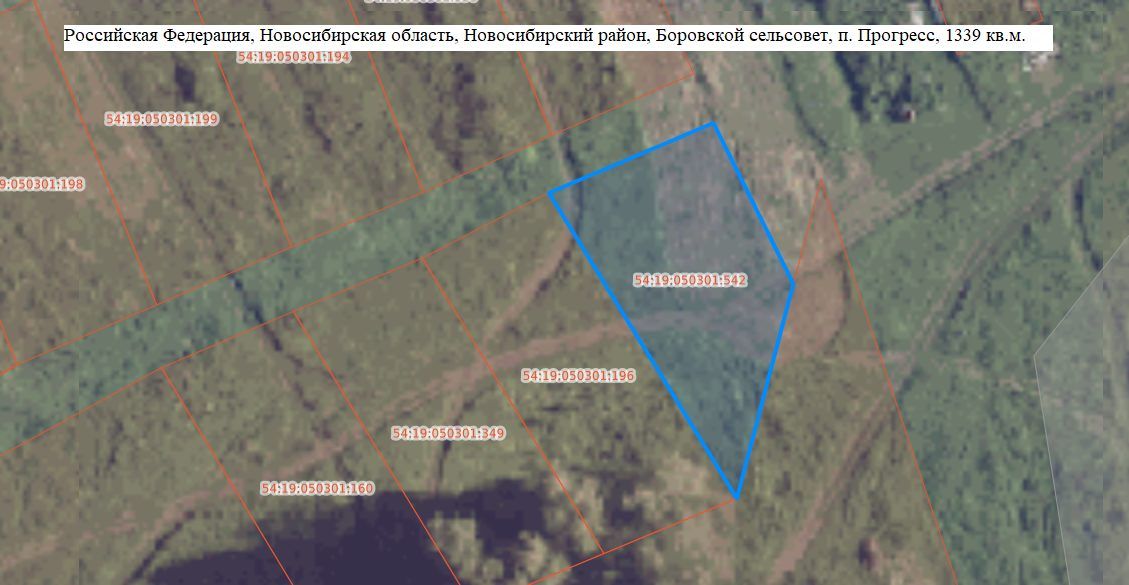 Аренда участка 13,39 сот. под ЛПХ — обл. Новосибирская