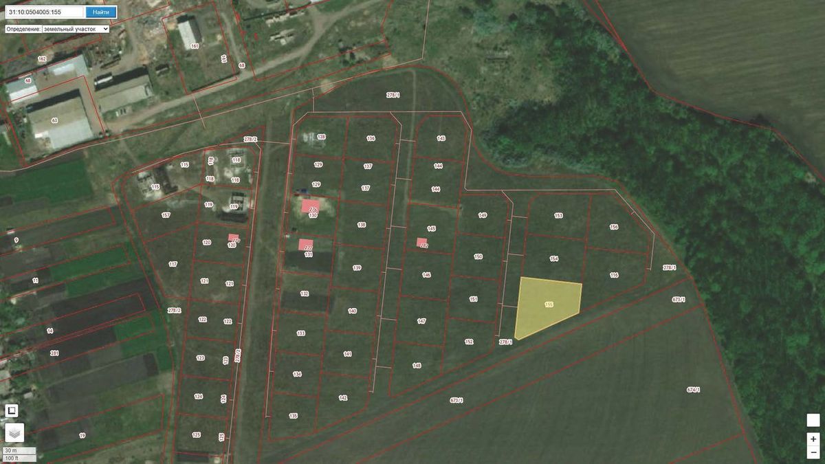 Аренда участка 22,05 сот. под ИЖС — Белгородская
