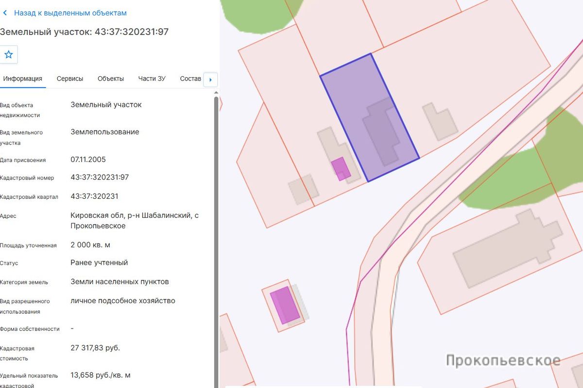 Продажа участка 20 сот. под ЛПХ — Кировская область