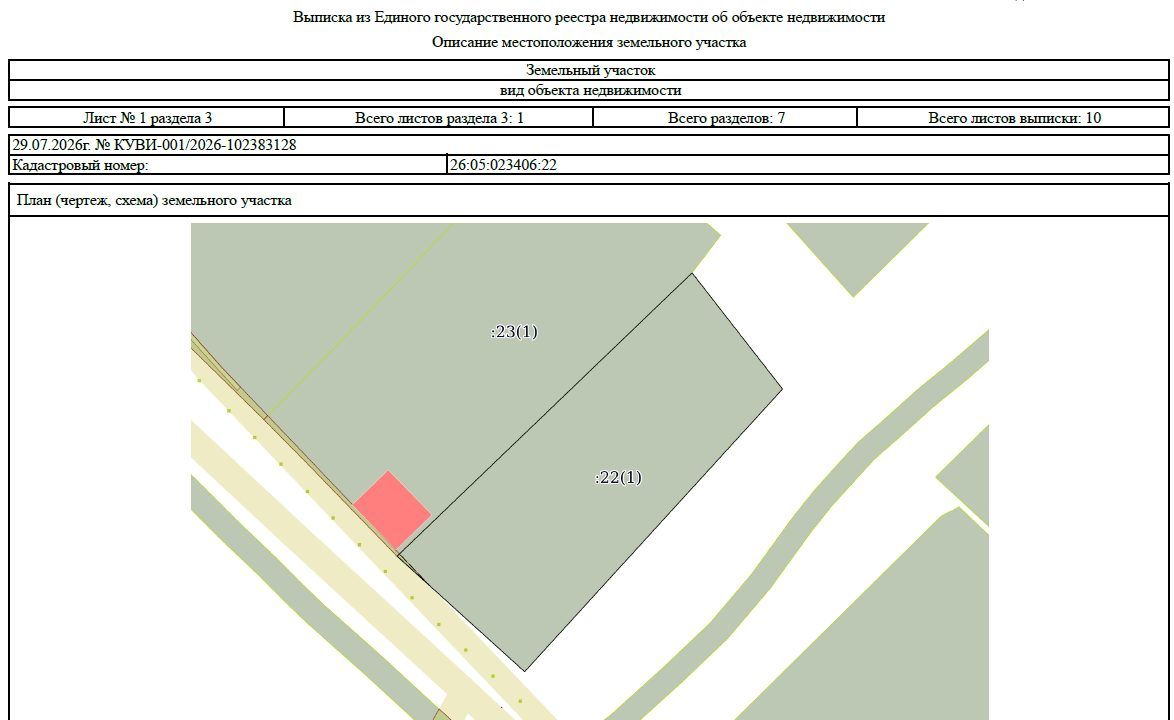 Аренда участка 16,1 сот. под ЛПХ — Ставропольский край