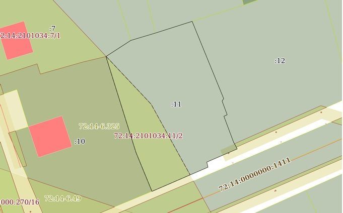 Аренда участка 14 сот. под ЛПХ — обл Тюменская