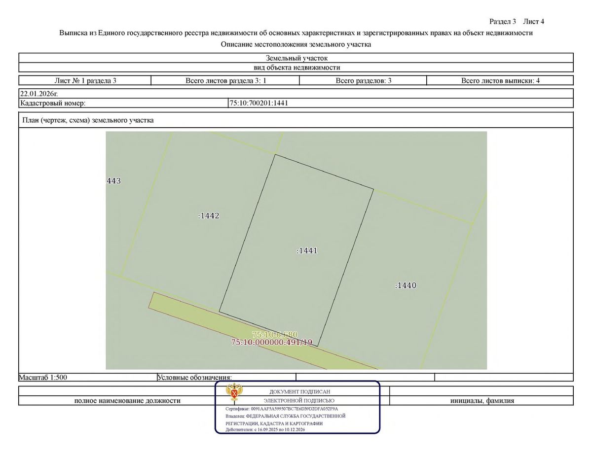 Продажа участка 10 сот. под ИЖС — край Забайкальский