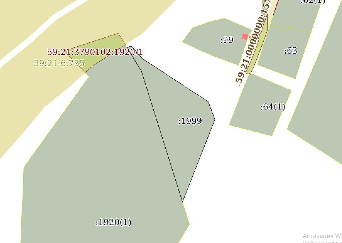 Аренда участка 35,64 сот. под сельхоз — Пермский край