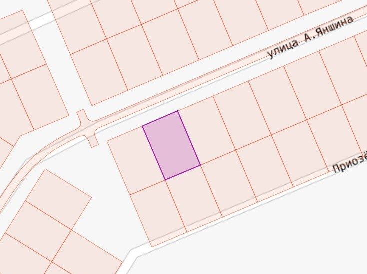 Аренда участка 13,72 сот. под ИЖС — Тюменская область, лот 18