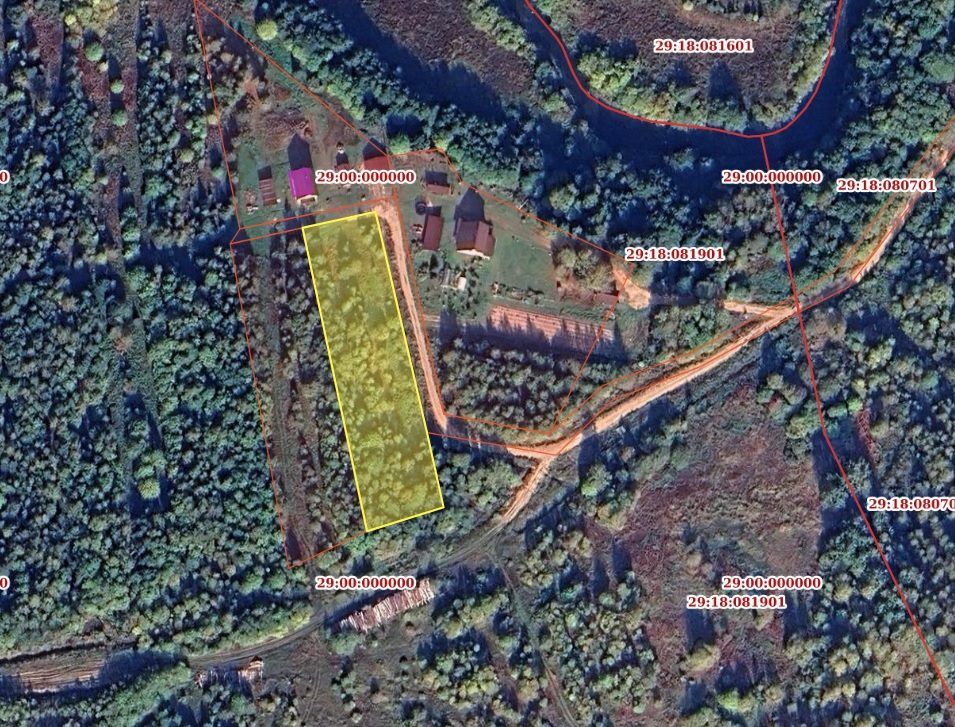 Аренда участка 31,45 сот. под ЛПХ — Архангельская