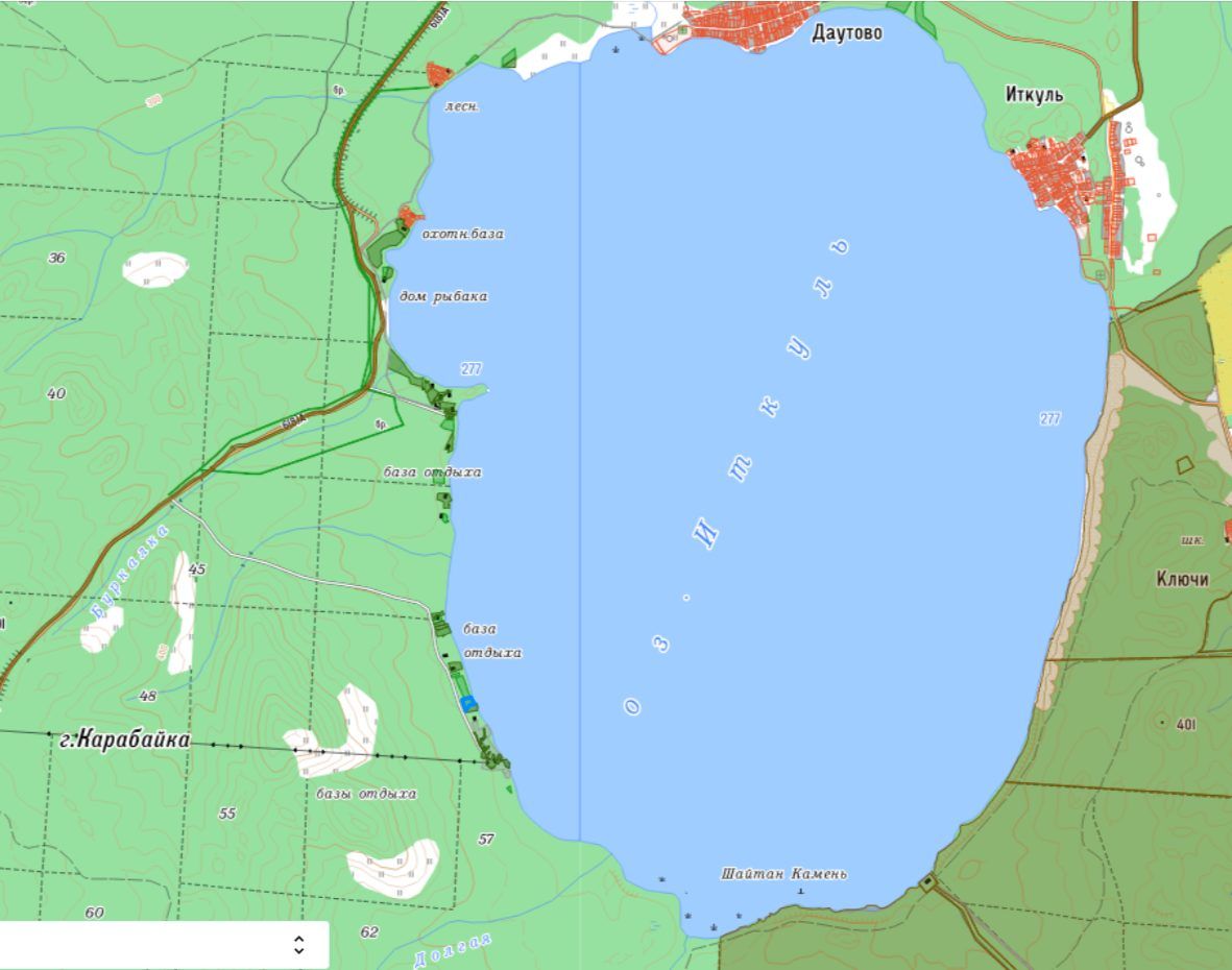 Аренда участка 52,31 сот. под рекреацию