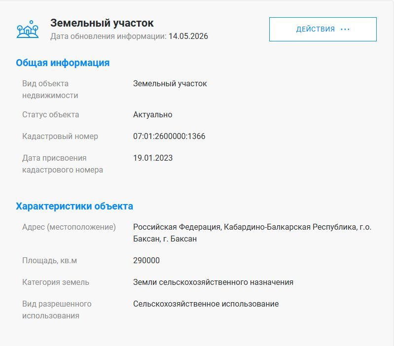 Аренда участка 29 га под сельхоз