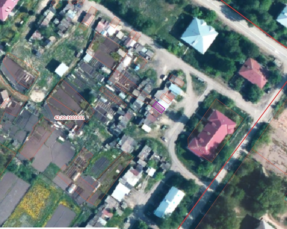Аренда участка 0,3 сот. под гараж — Кемеровская область, лот 8