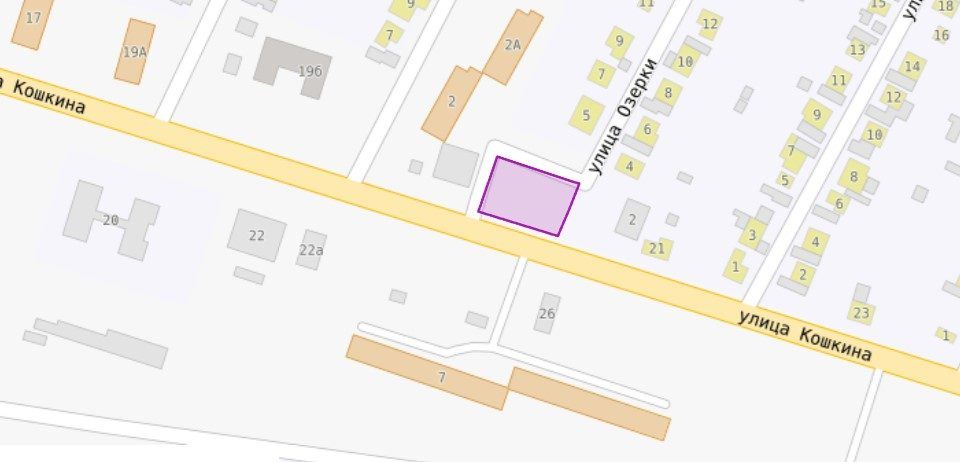 Аренда участка 11,71 сот. под магазин — респ. Марий Эл