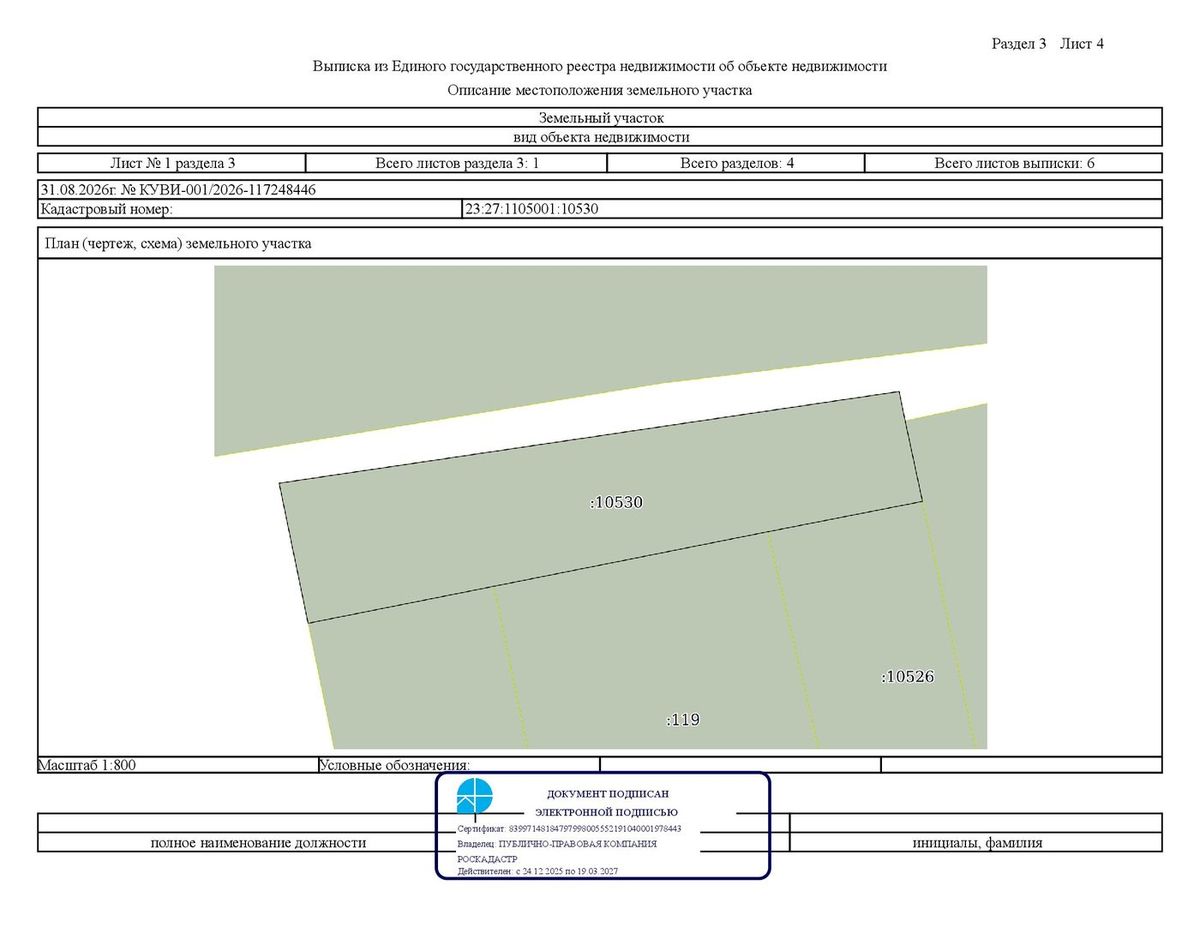 Продажа участка 28,45 сот. под ЛПХ — Краснодарский край