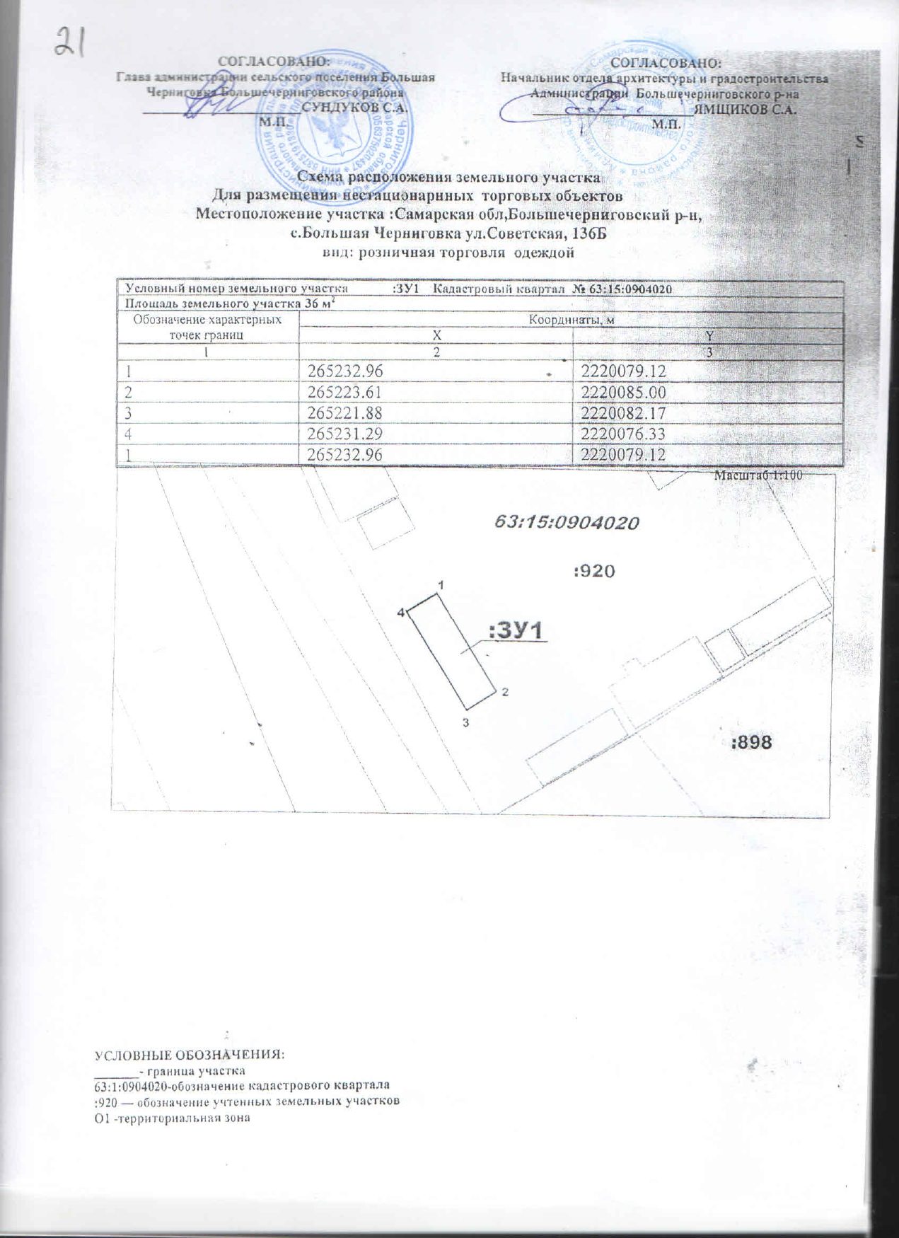 Аренда участка 0,36 сот. под предпринимательство — обл