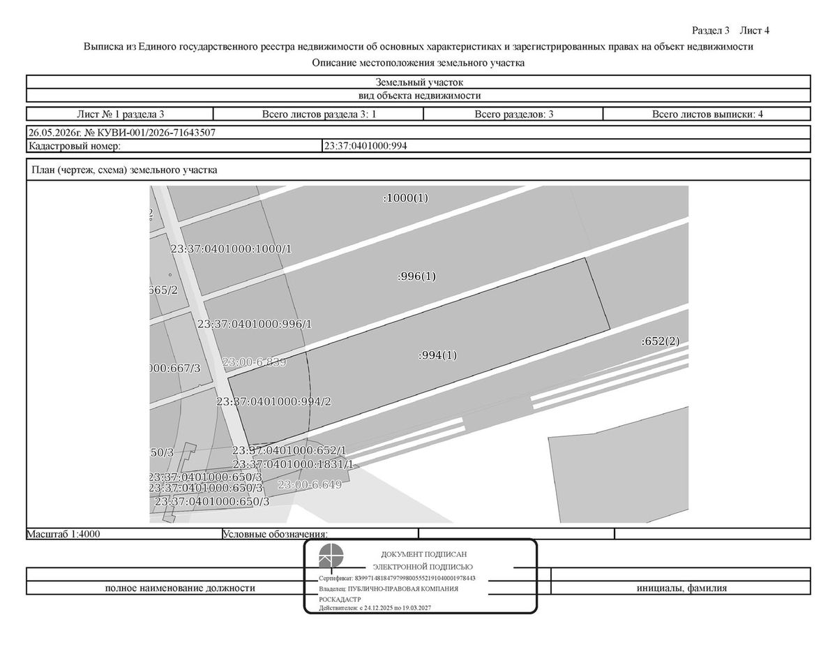 Аренда участка 5,28 га — Краснодарский край, г. Анапа