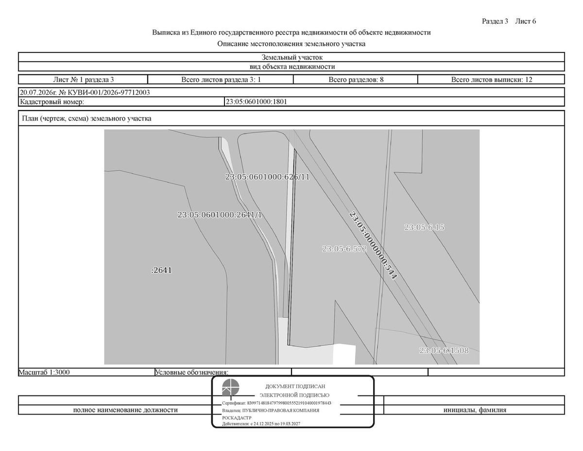 Аренда участка 8,56 сот. под сельхоз — Краснодарский