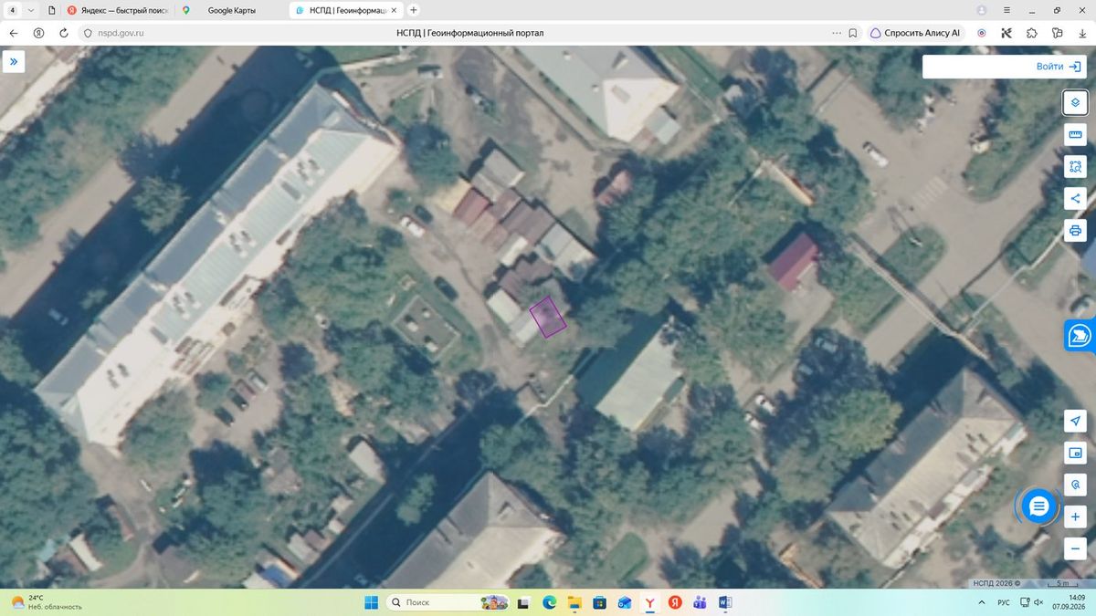 Аренда участка 0,24 сот. под гараж — Хабаровский край