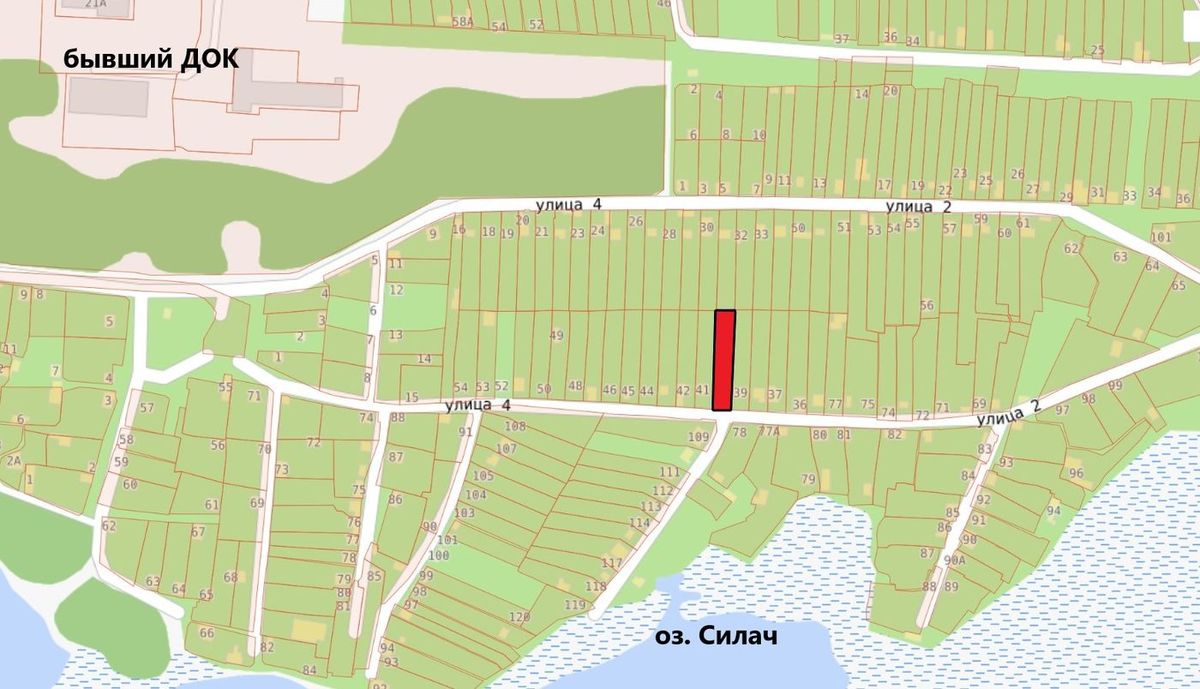 Аренда участка 5,32 сот. под садоводство