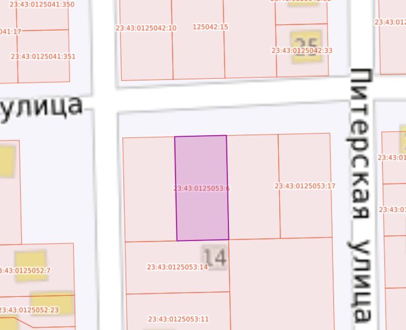 Аренда участка 8 сот. под ИЖС — Краснодарский край, лот 1