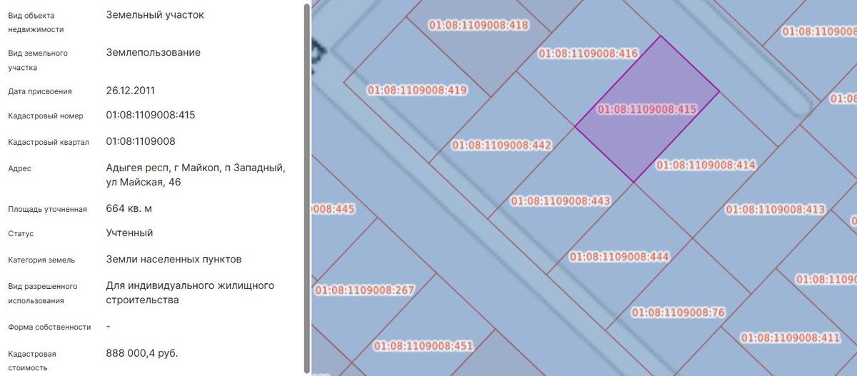 Продажа участка 6,64 сот. под ИЖС — Республика Адыгея