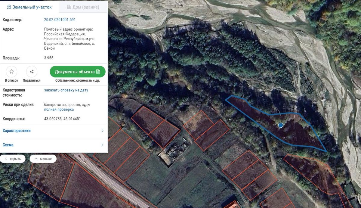 Аренда участка 39,95 сот. под рекреацию