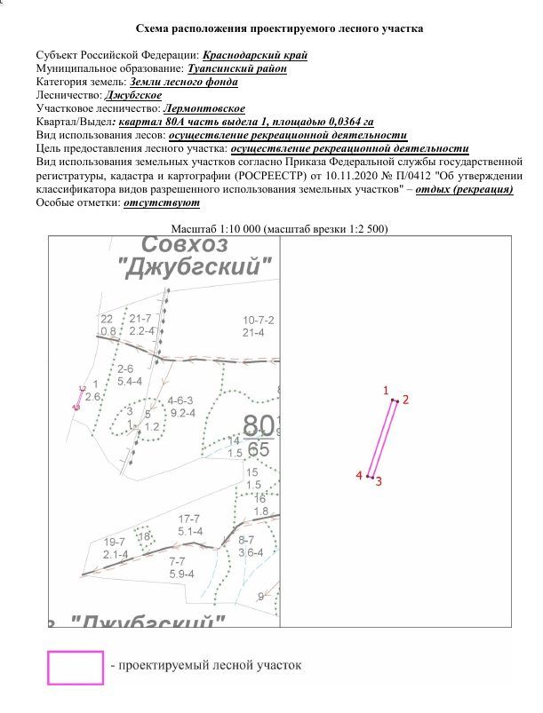 Аренда участка 3,64 сот. под рекреацию
