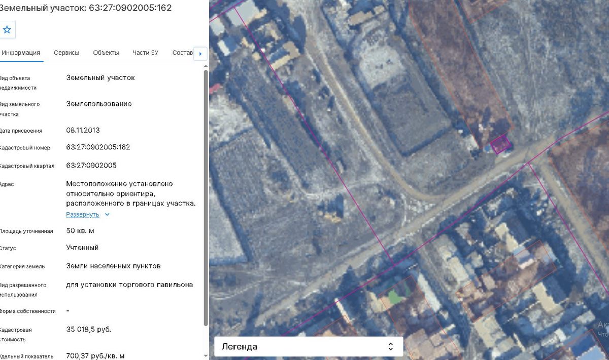 Аренда участка 0,5 сот. под предпринимательство
