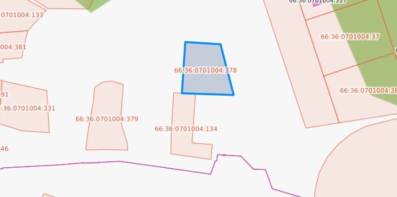 Аренда участка 8,37 сот. под ИЖС — Свердловская область