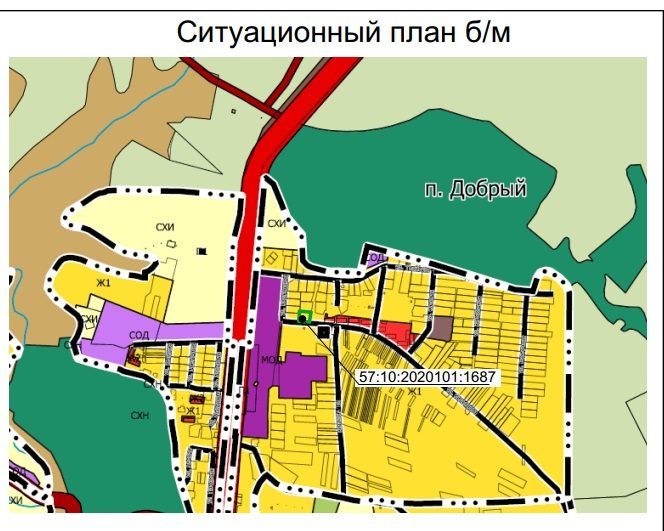 Аренда участка 23,51 сот. под ЛПХ — Орловская область