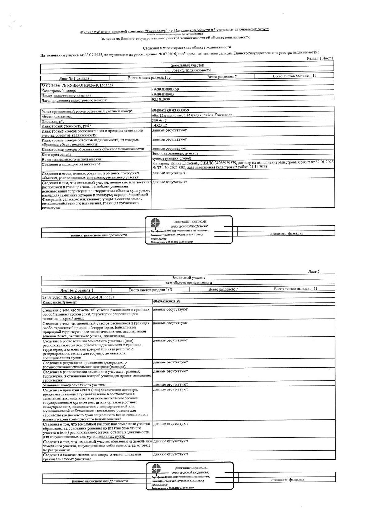 Аренда участка 3,8 сот. под садоводство