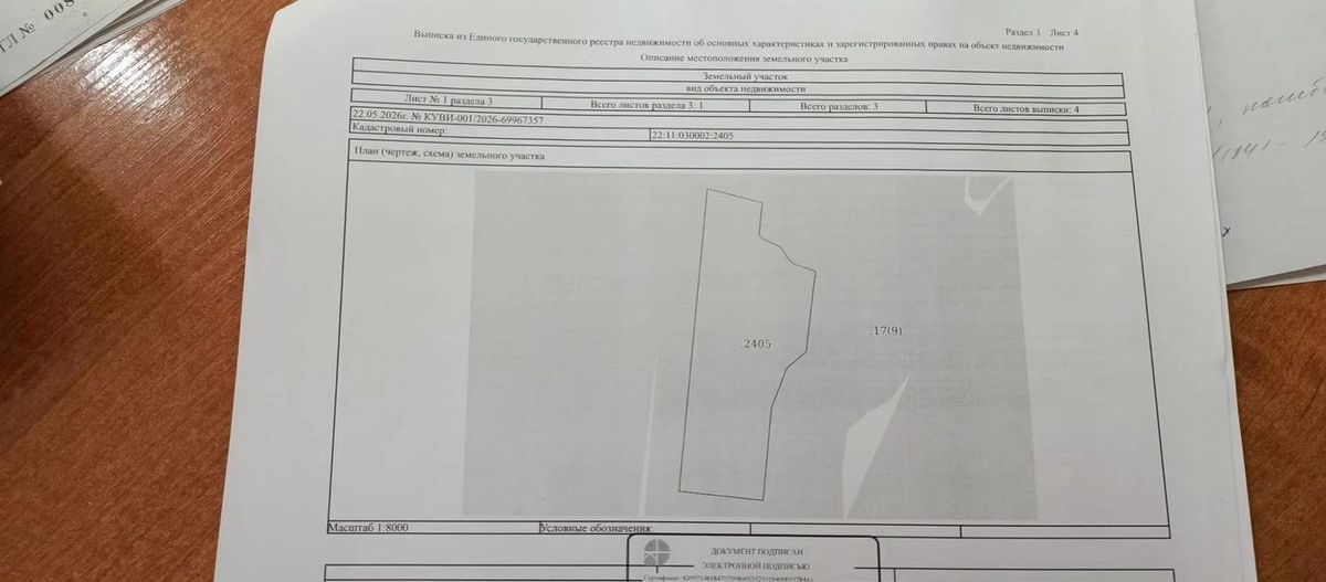 Аренда участка 19,08 га под сельхоз — Алтайский край