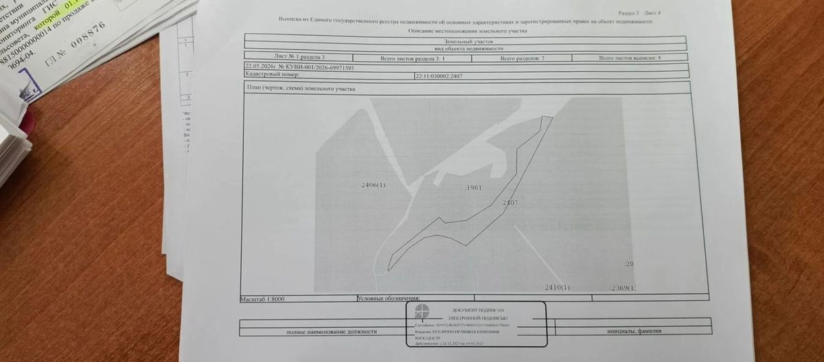 Аренда участка 6,05 га под сельхоз — Алтайский край